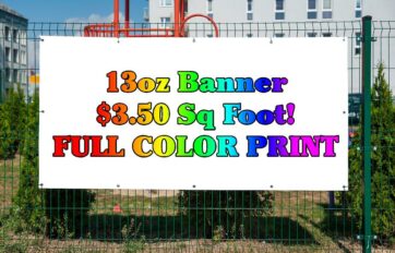 13oz Banners