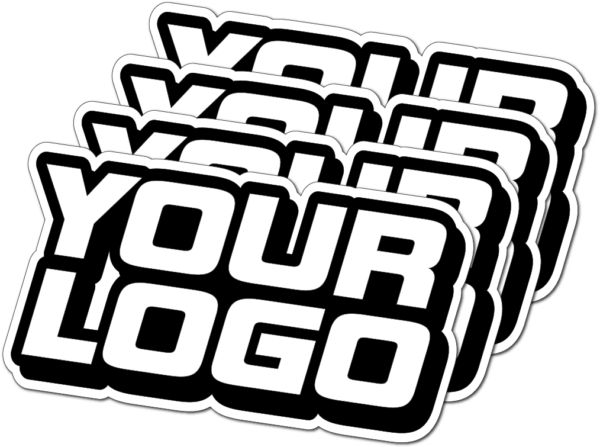 Custom Die Cut Stickers of Your Logo